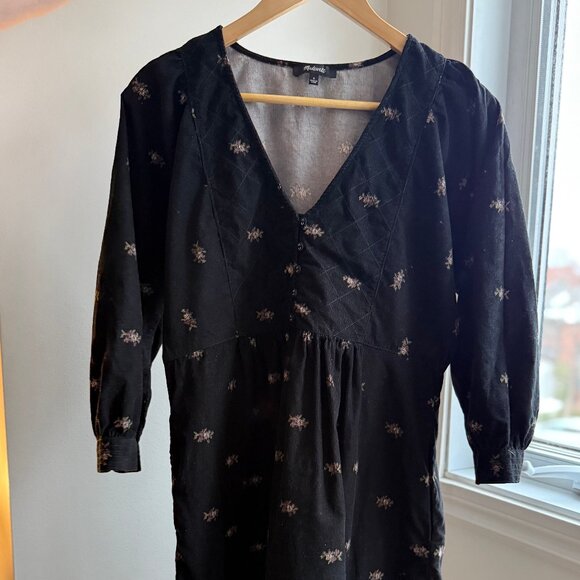 Madewell Corduroy mini-dress. - Picture 6 of 6